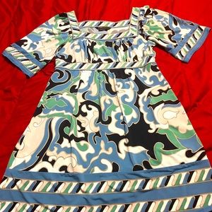 Multicolored BCBG MAXAZRIA DRESS